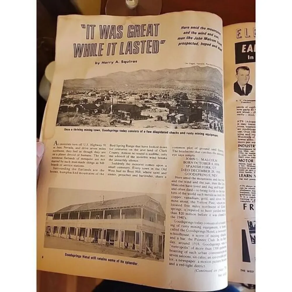 April 1966 The West Teue Stories‎ Of The Old West Good Condition,  VINTAGE.
